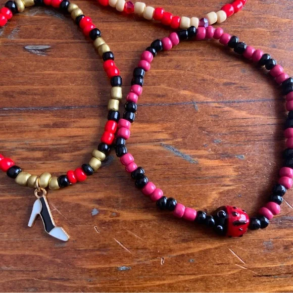 Colorful Beaded Bracelets Set - Picture 2 of 4